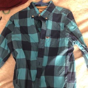 Men’s Hollister long sleeve button down